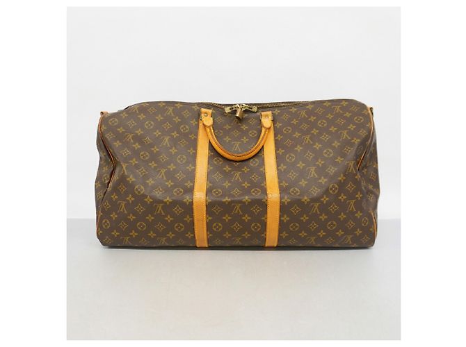 Sac Boston Louis Vuitton Monogram Keepall Bandoulière 60 - vue 14