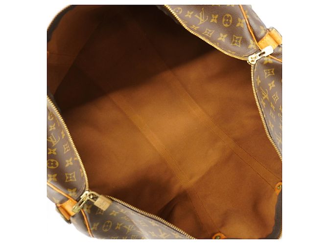 Sac Boston Louis Vuitton Monogram Keepall Bandoulière 60 - vue 4
