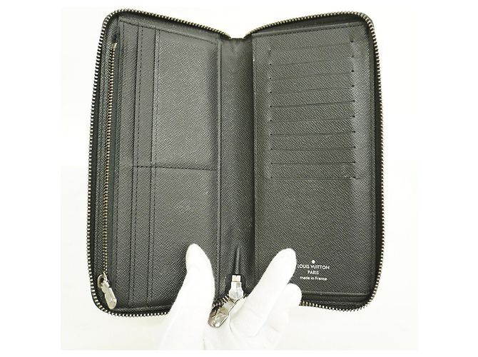 Louis Vuitton Monogram Eclipse Zippy Wallet - view 3