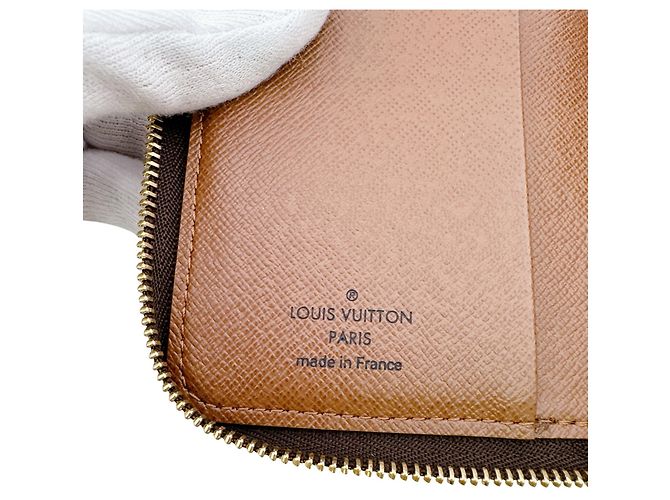 Louis Vuitton Monogram Agenda Mini Zip Bi-fold Wallet - vista 9