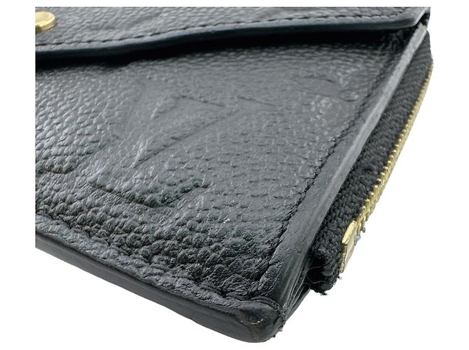 Monedero Louis Vuitton Monogram Empreinte Black - vista 4