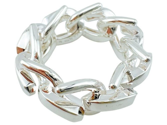Autre Marque Anillo Tiffany & Co. Forge Link en Plata 925 - vista 2