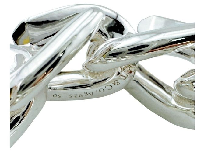 Autre Marque Anillo Tiffany & Co. Forge Link en Plata 925 - vista 5