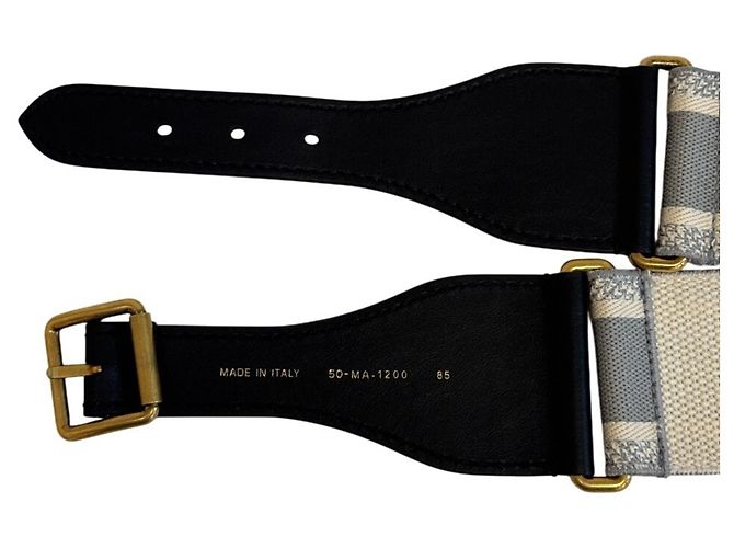 Christian Dior Gürtel Grau - Ansicht 6