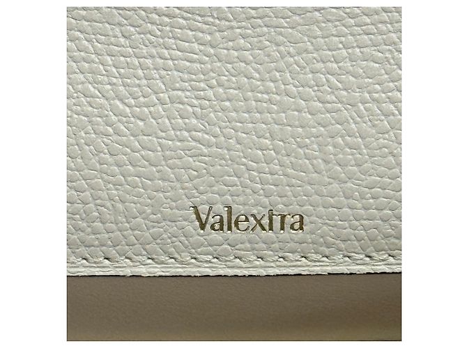 Bolso bandolera Valextra de piel en blanco - vista 12