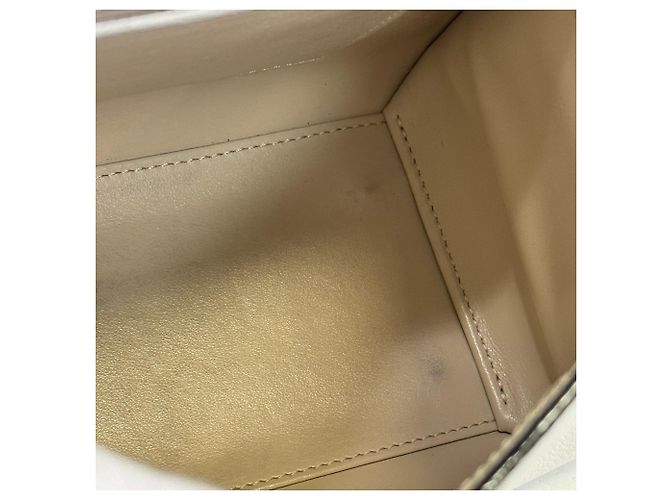 Bolso bandolera Valextra de piel en blanco - vista 9