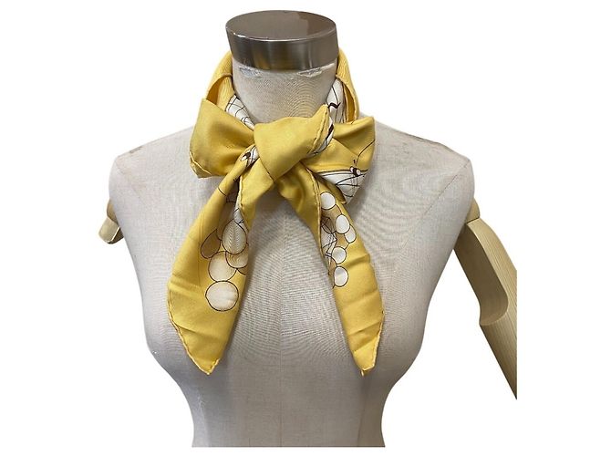 Hermès Foulard di seta HERMES La Musique des Sphéres - vista 16