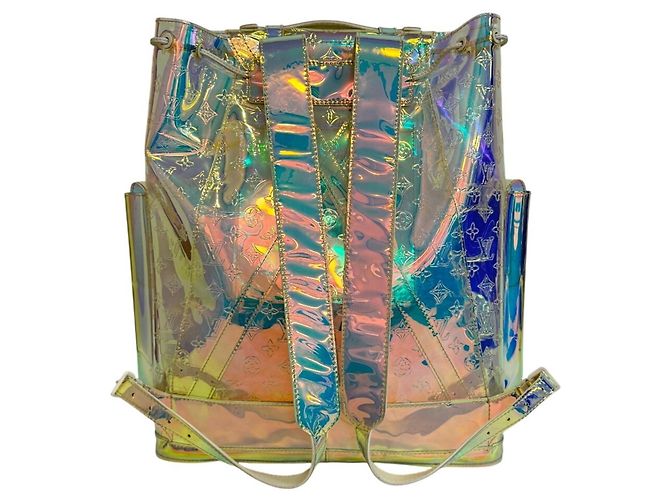 Zaino Louis Vuitton in PVC trasparente - vista 2