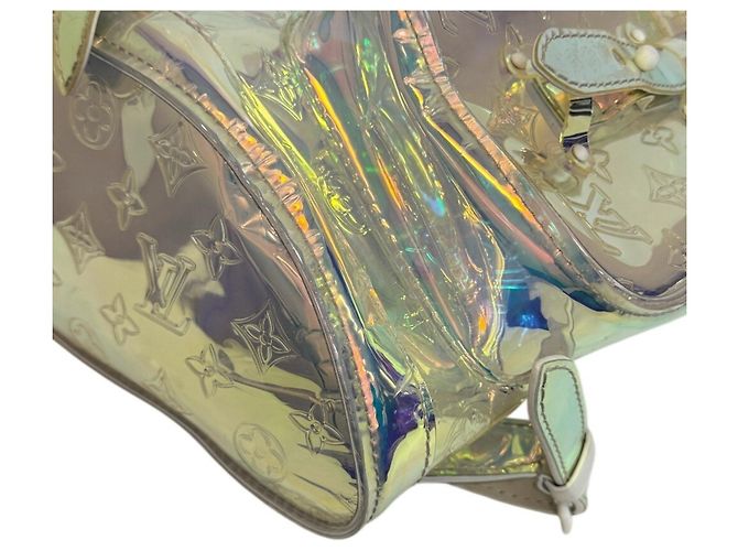 Zaino Louis Vuitton in PVC trasparente - vista 4