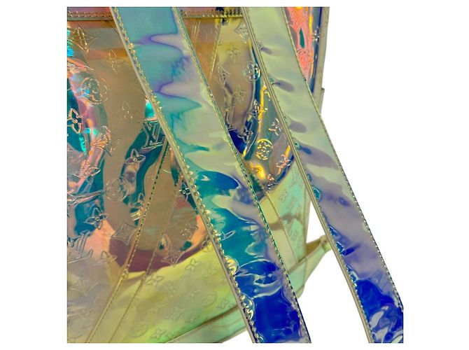 Zaino Louis Vuitton in PVC trasparente - vista 5