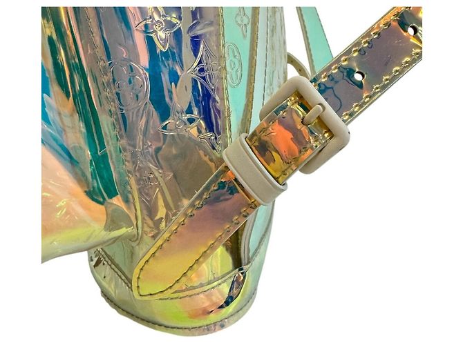 Zaino Louis Vuitton in PVC trasparente - vista 6