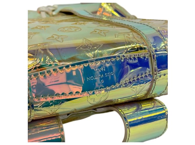 Zaino Louis Vuitton in PVC trasparente - vista 7