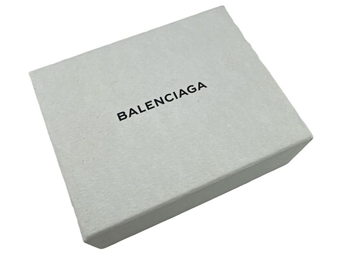 Balenciaga Red Leather Tri-Fold Wallet - view 14