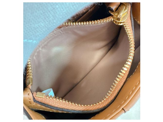 Bolso de hombro de cuero MCM Visetos Monogram - vista 8