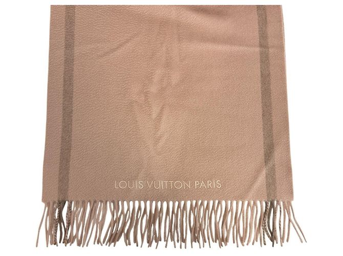 Louis Vuitton Beige Cashmere Stole - view 2