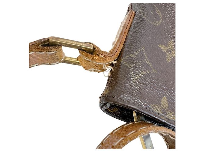 Borsa a tracolla Louis Vuitton Trotteur M51240 Monogram Canvas - vista 4
