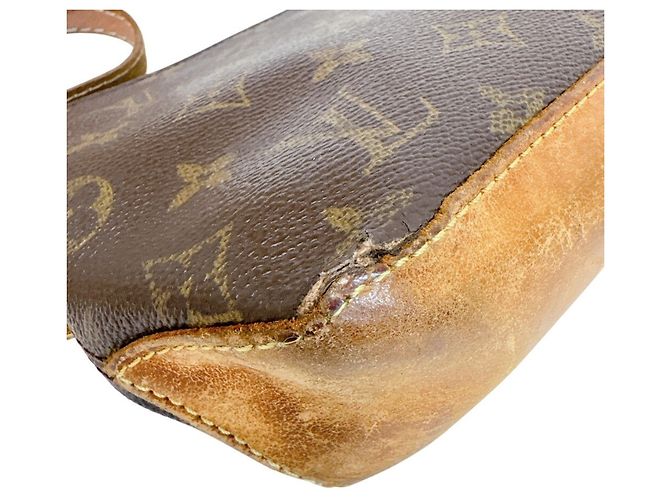 Borsa a tracolla Louis Vuitton Trotteur M51240 Monogram Canvas - vista 5