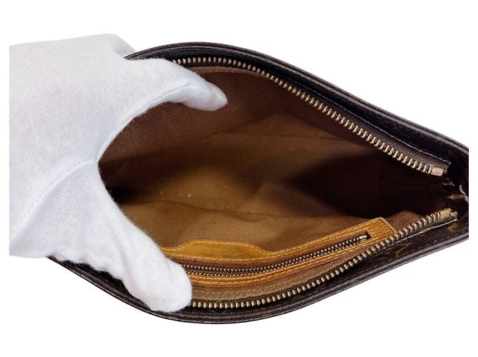 Borsa a tracolla Louis Vuitton Trotteur M51240 Monogram Canvas - vista 7