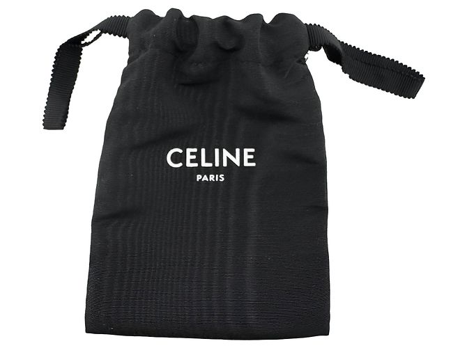 Céline Portamonete Celine Triomphe Macadam in pelle - vista 12