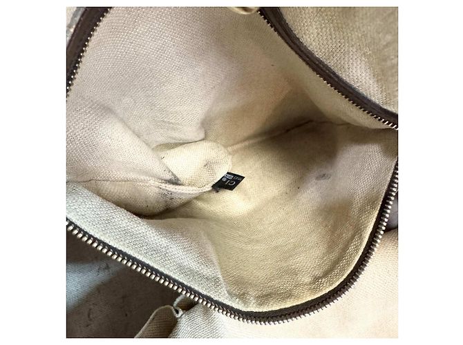 GUCCI Shopper aus Canvas und Leder - Ansicht 14