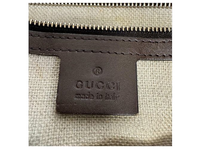 GUCCI Shopper aus Canvas und Leder - Ansicht 15