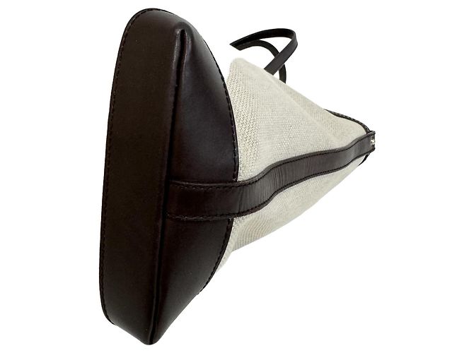 GUCCI Shopper aus Canvas und Leder - Ansicht 3