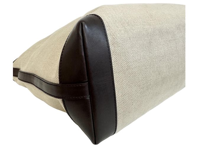 GUCCI Shopper aus Canvas und Leder - Ansicht 4