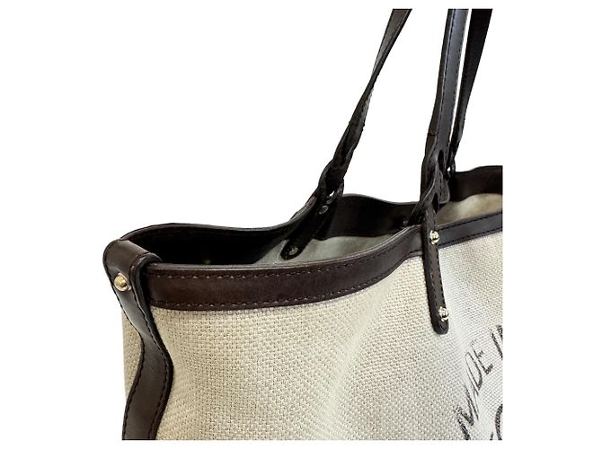 GUCCI Shopper aus Canvas und Leder - Ansicht 6