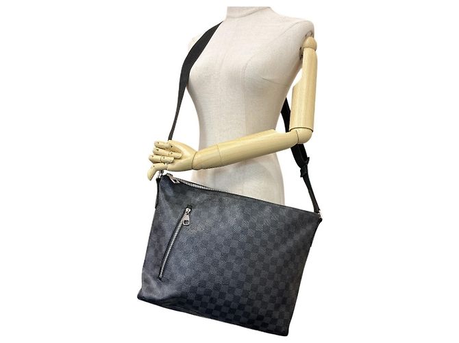 Bolsa de Ombro Louis Vuitton Mick MM Damier em couro - vista 10