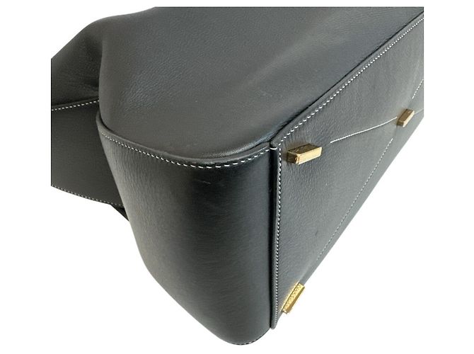 Borsa Tote Salvatore Ferragamo in pelle nera - vista 4