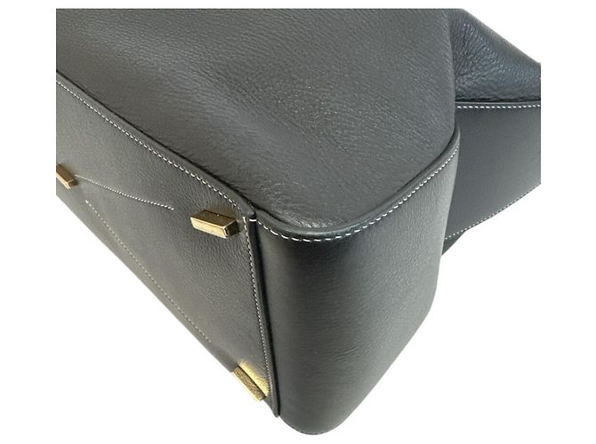 Borsa Tote Salvatore Ferragamo in pelle nera - vista 5