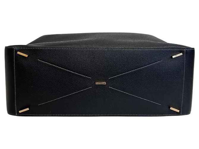 Borsa Tote Salvatore Ferragamo in pelle nera - vista 6
