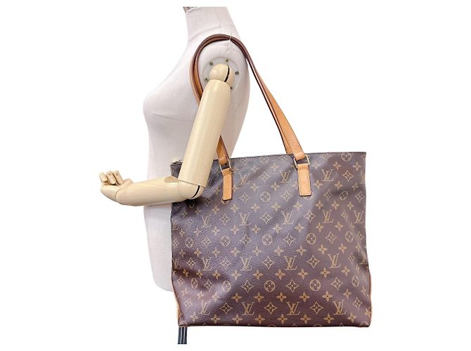 Saco Louis Vuitton Cabas Mezzo M51151 Monogram em couro - vista 13