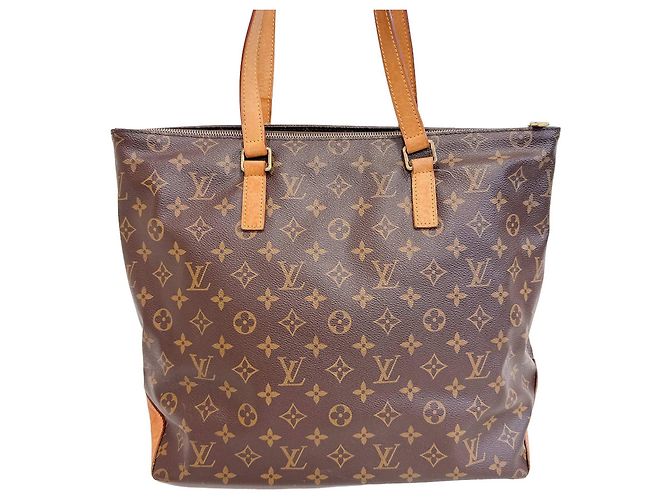 Saco Louis Vuitton Cabas Mezzo M51151 Monogram em couro - vista 2