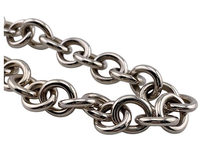 Autre Marque Bracciale con charm Tiffany Return to in argento sterling - vista 3