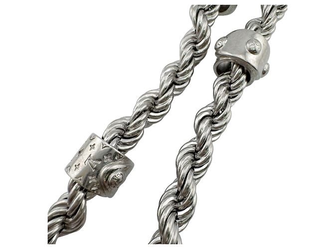 Collier avec pendentif Monogram Louis Vuitton - vue 3