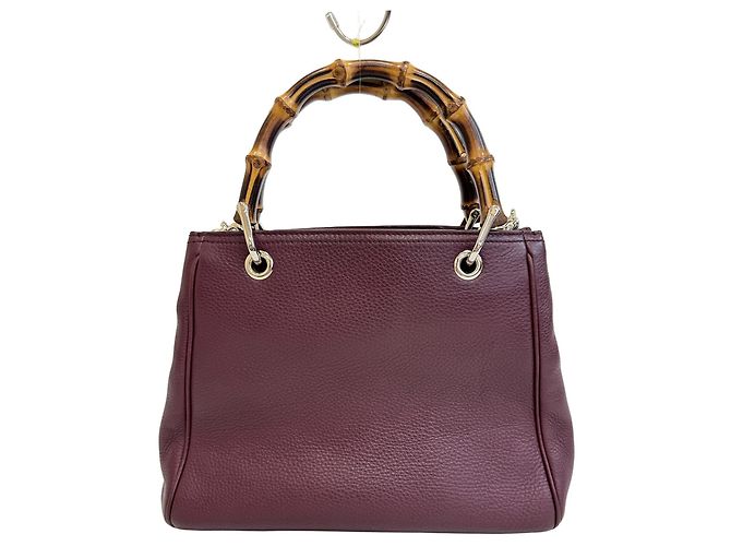 Borsa a mano Gucci 336032 Bamboo Shopper - vista 2