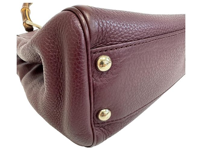 Borsa a mano Gucci 336032 Bamboo Shopper - vista 4