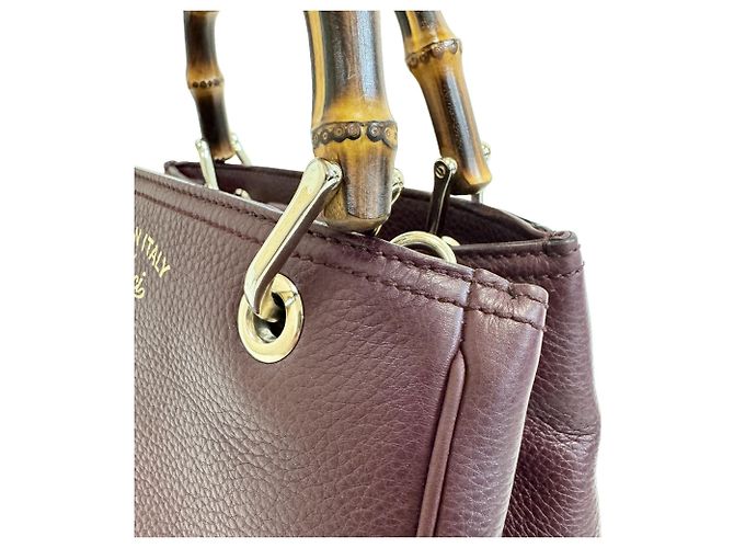 Borsa a mano Gucci 336032 Bamboo Shopper - vista 6