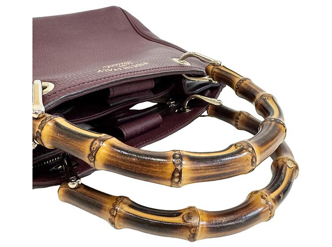 Borsa a mano Gucci 336032 Bamboo Shopper - vista 8