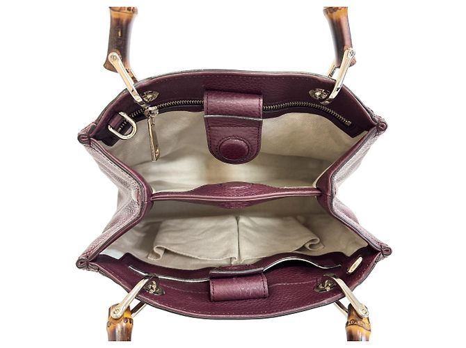 Borsa a mano Gucci 336032 Bamboo Shopper - vista 9