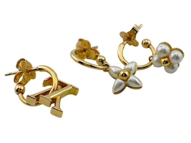 Louis Vuitton Floragram Ohrringe Set aus 3 - Ansicht 2