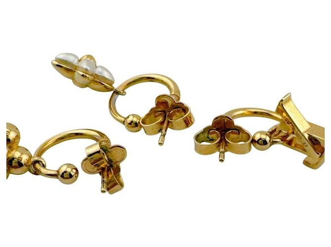 Louis Vuitton Floragram Ohrringe Set aus 3 - Ansicht 3