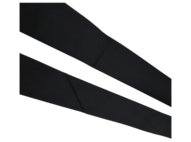 Cravatta Prada in Re-Nylon nero - vista 5
