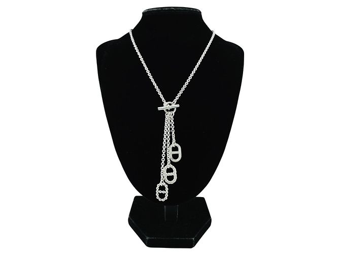Hermès Collana Lariat Hermes Chaine d'Ancre Parade PM - vista 10