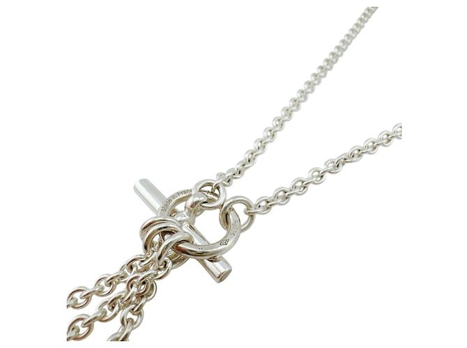 Hermès Collana Lariat Hermes Chaine d'Ancre Parade PM - vista 3