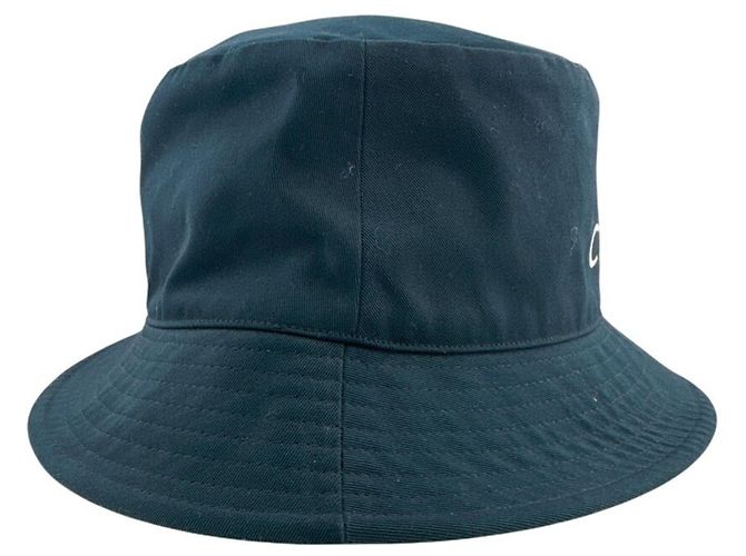 Céline Chapéu Bucket Celine em algodão preto - vista 4