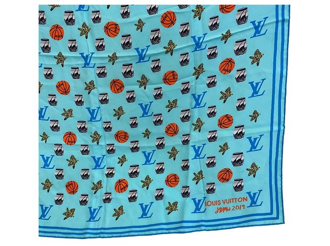 Louis Vuitton Monogram Silk Scarf - view 5