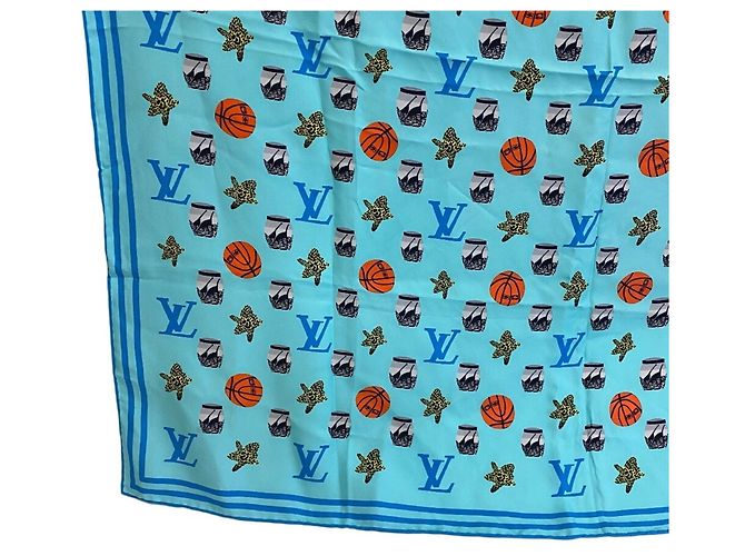 Louis Vuitton Monogram Silk Scarf - view 6