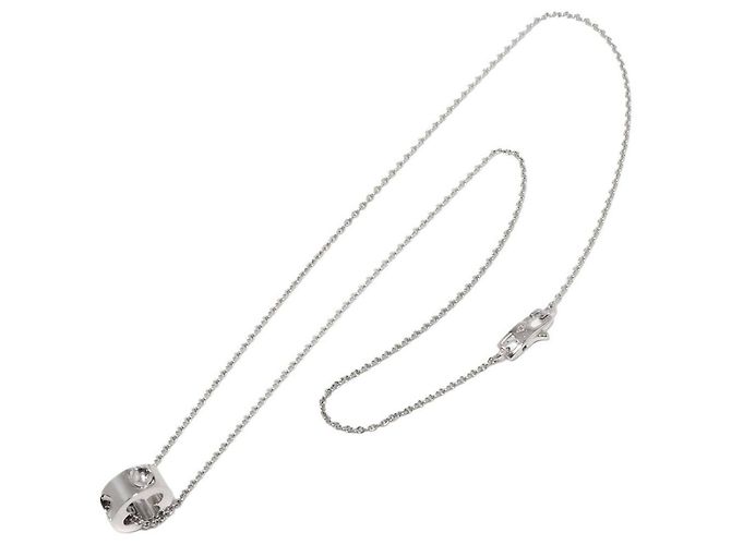 Colar com Pendente Empreinte Louis Vuitton em Ouro Branco 18K - vista 2